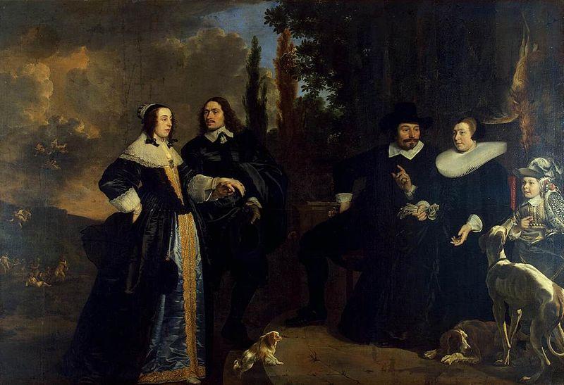Bartholomeus van der Helst Portrait of a Family oil painting image